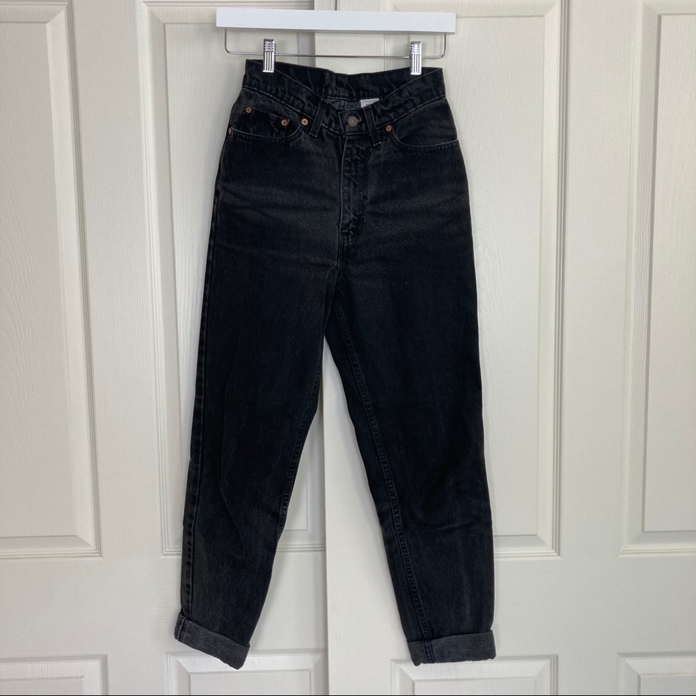 levi’s black vintage mom jeans